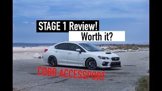 2018 Subaru WRX Stage 1 COBB Review