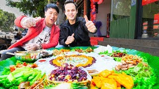 UNSEEN STREET FOOD in China | BEST Street Food in the WORLD + BBQ Pork  & SPICY Noodles