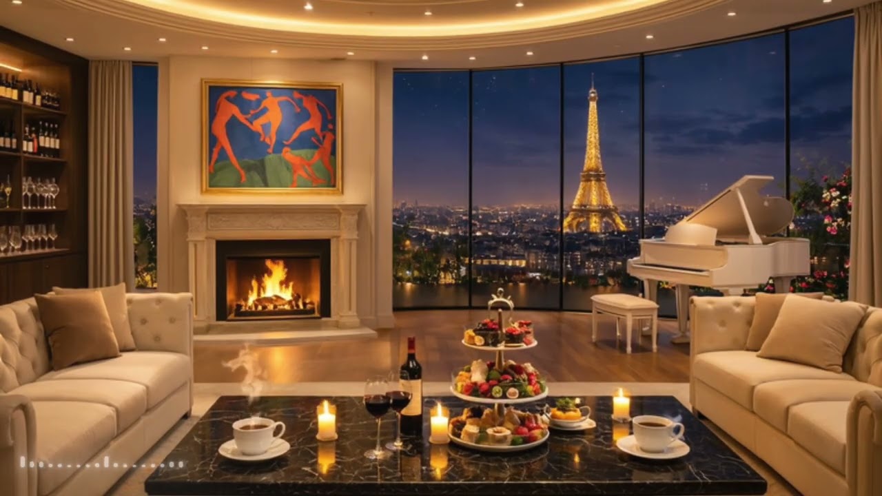 Paris After Dark Jazz – Intense Focus & Creative Productivity Soundtrack