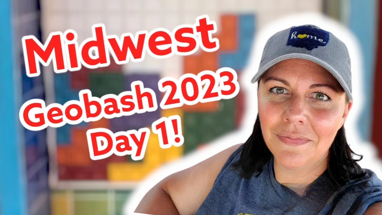T-shirt Midwest Geobash 2018 – Géocaching – Crème Taille S