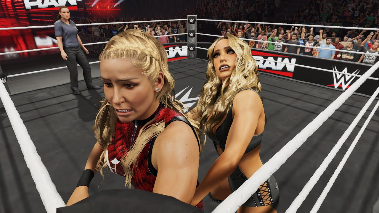 WWE 2K25 - NATALYA VS MAXXINE DUPRI | RAW