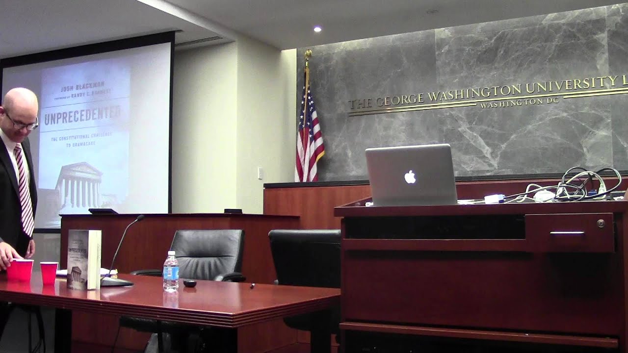 My Unprecedented Talk at Washington Law School with Orin Kerr