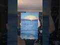 sunset cliffs #sunsetcliffs #sunset #oilpainting #artreveal #sandiego