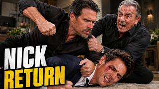 Nick’s SHOCKING Return To Genoa Ends In A BLOODY Beatdown Of Adam: Young And The Restless Spoilers