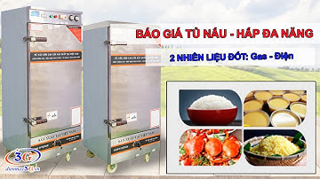 Mẫu tủ nấu cơm công nghiệp đa năng 12 khay GIÁ ƯU ĐÃI|Điện máy 3g