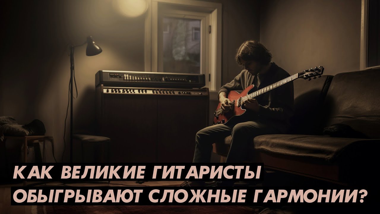 Как великие гитаристы обыгрывают сложные гармонии? - YouTube