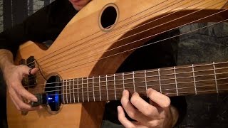 My Heart Will Go On - Titanic Theme - Harp Guitar Cover - Jamie Dupuis chords