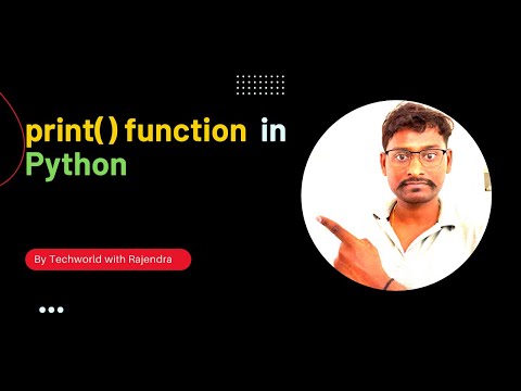Python print() function | Python Tutorials for Absolute Beginners