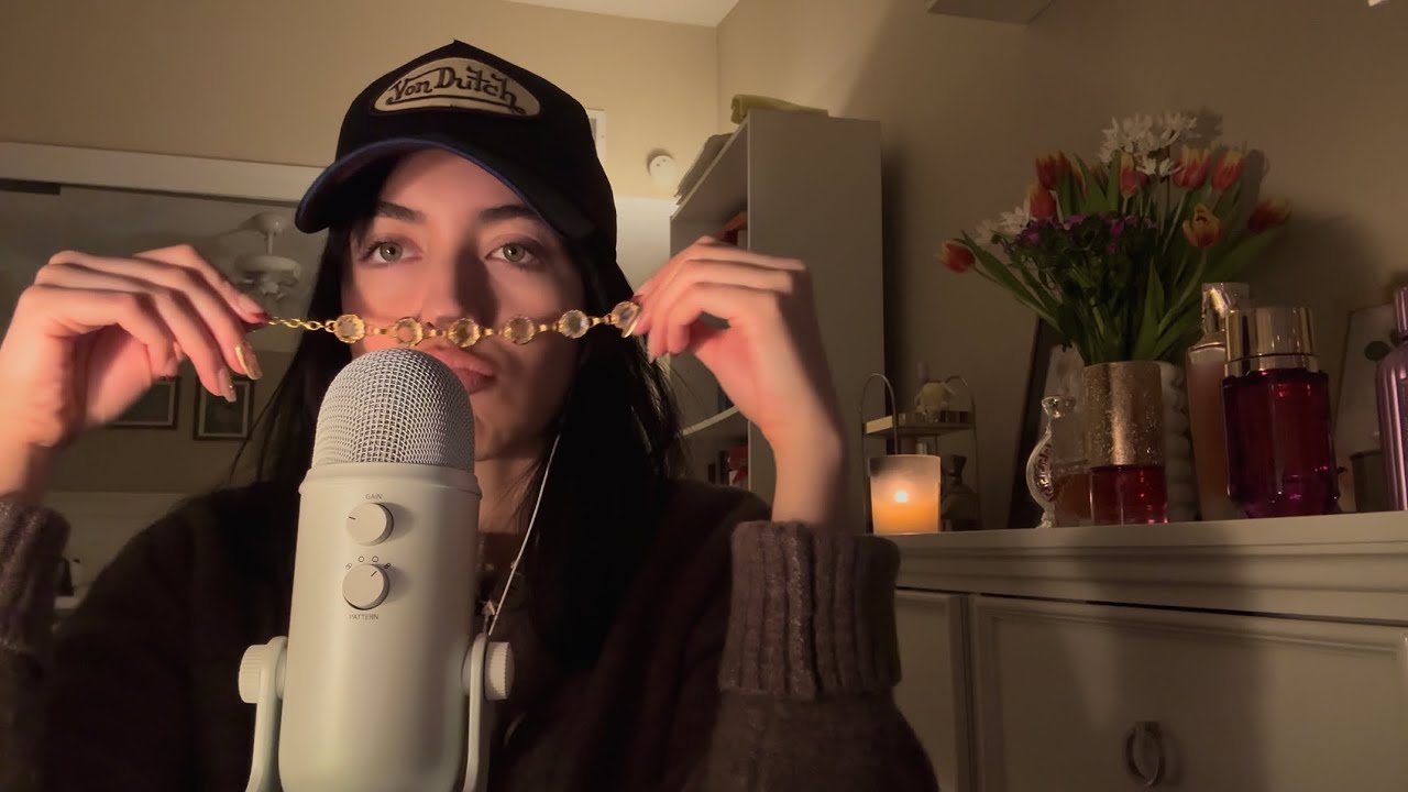 asmr | showing you perfume and jewelry until you fall asleep 