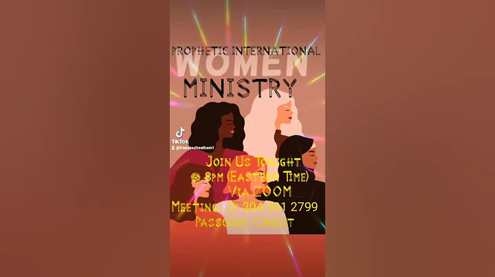 PROPHETIC INTERNATIONAL WOMEN'S MINISTRY  PROPHETE...