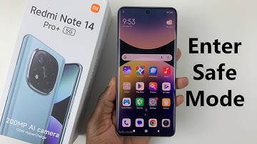 How To Enter Safe Mode On Redmi Note 14 / 14 Pro+