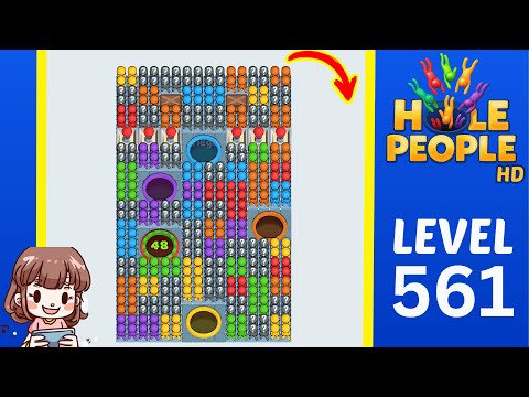 Hole People Level 561 Solution Walkthrough