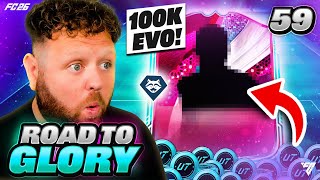 I MADE MY CHOICE FOR THE 100K EVO!!! FC 26 ROAD TO GLORY #59