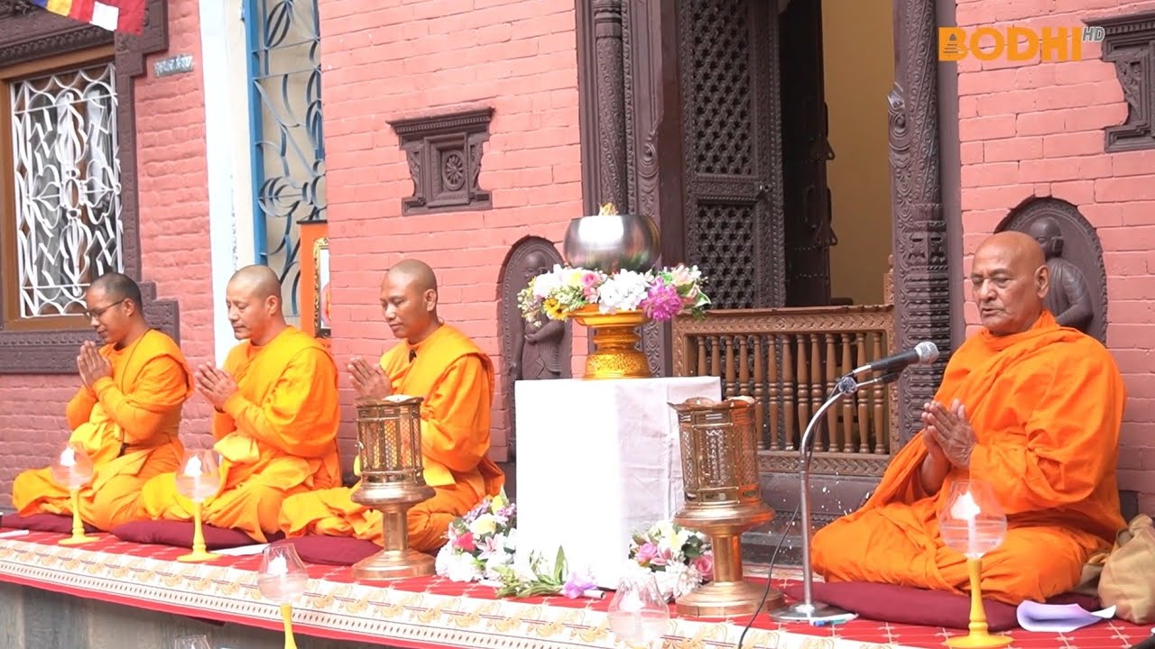 आठौं पटक नेपालमा ५०० कुलपुत्र प्रव्रज्या हुदैं II BODHI REPORT II BODHI TV