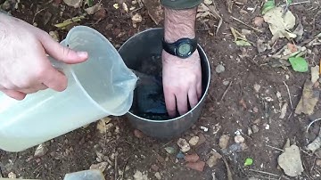 Simplified Falling Head (SFH) infiltration experiment