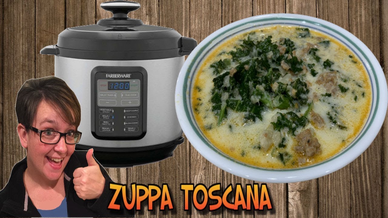 Making Food Monday Pressure Cooker Low Carb Zuppa Toscana Soup Easy