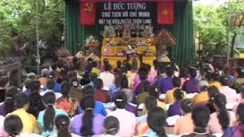 TÂM LINH BÁC HỒ - LỄ ĐÚC TƯỢNG BÁC VÔ CÙNG LONG TRỌNG 02