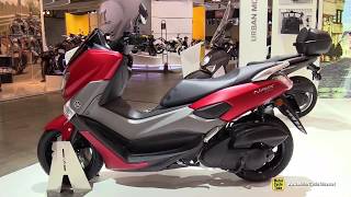 2017 Yamaha NMax 155 Scooter - Walkaround - 2016 EICMA Milan