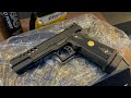 WE Airsoft Hi-Capa 5.1 Type K Semi and Full Automatic unboxing and testing