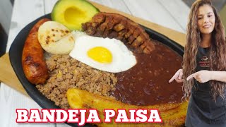 Cómo hacer BANDEJA PAISA 🇨🇴TRADICIONAL fácil y muy DELICIOSA 😋