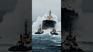 #Shorts Experience a thrilling journey of a ship sailing mid-ocean! 🚢🌊Join us