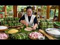 Traditional Recipe for Making Bánh Chưng to Sell at the Market – Vietnamese Specialty - Home Cooking