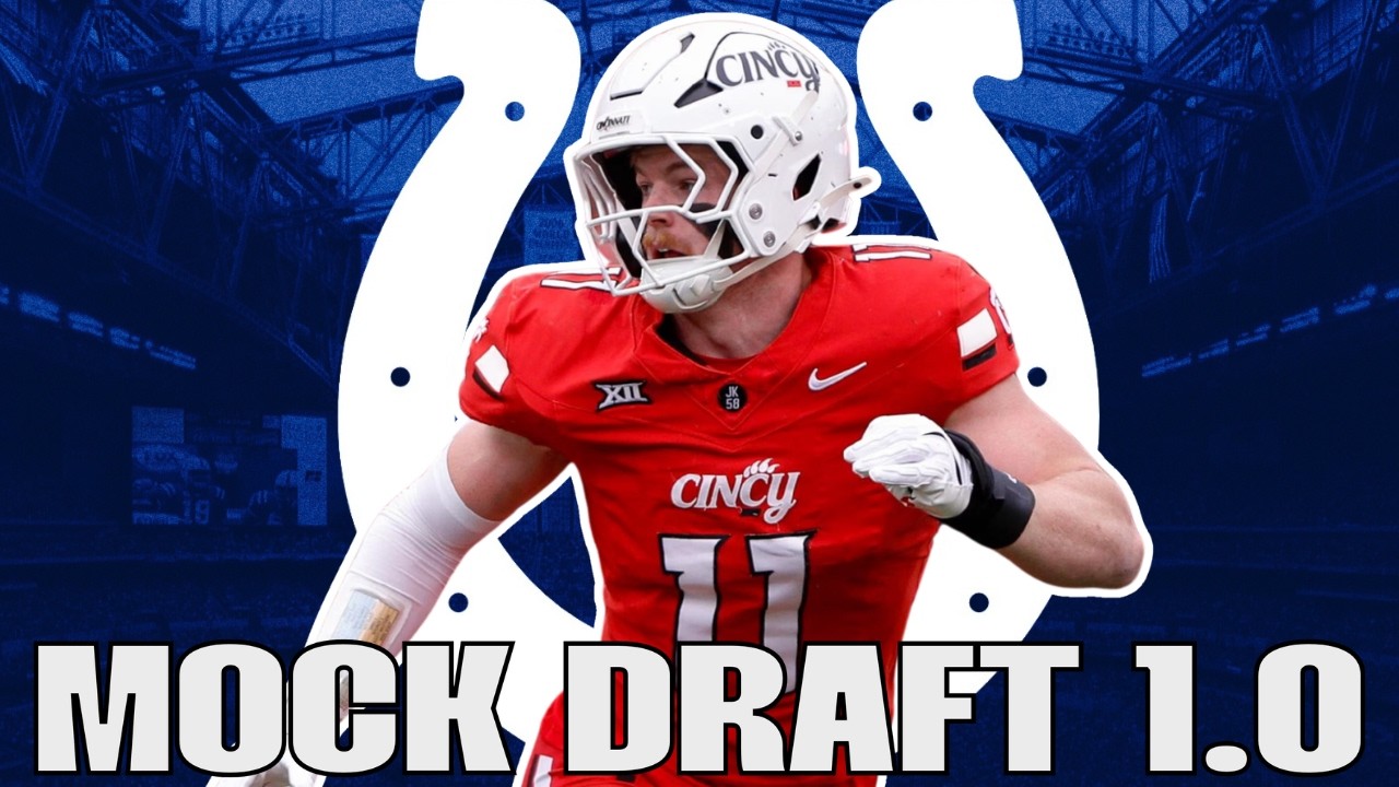 Первый вариант драфта «Индианаполис Колтс» от Дерека Ларджера! #nfl #colts