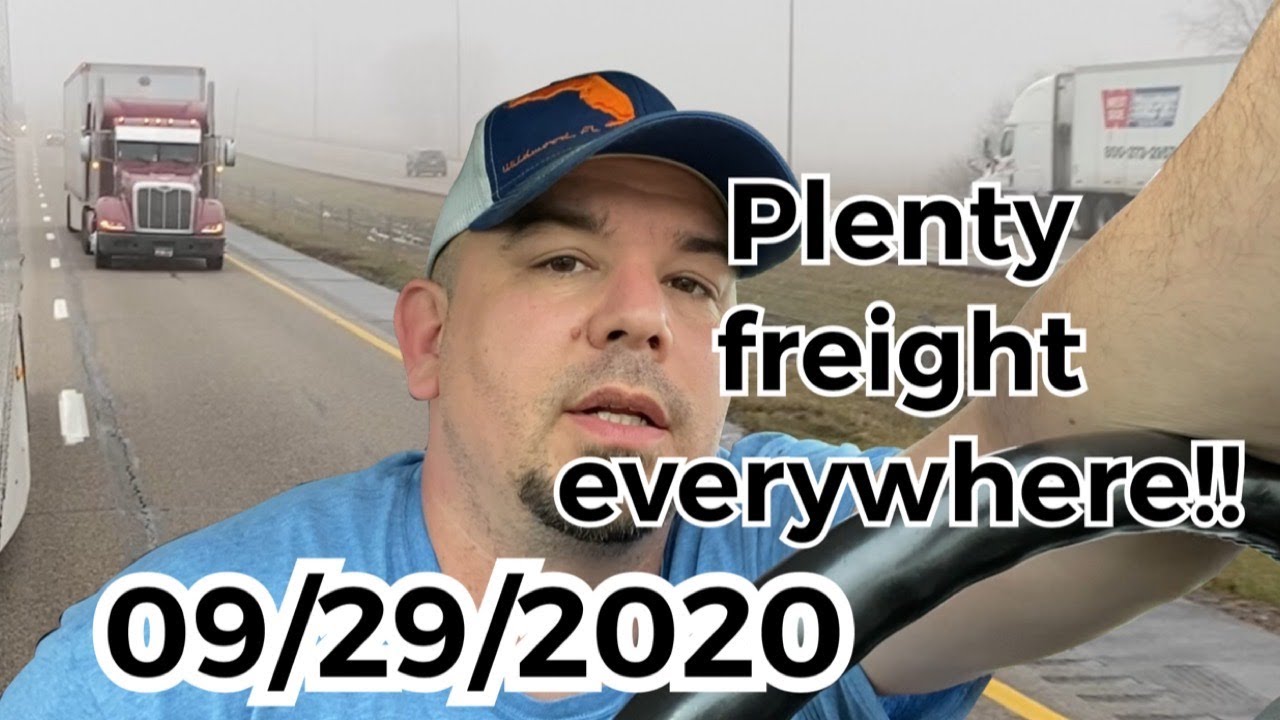 There is Freight EVERYWHERE!! Spot Market is HOT HOT!! DAT Truckers Edge pro how to 09/29/2020