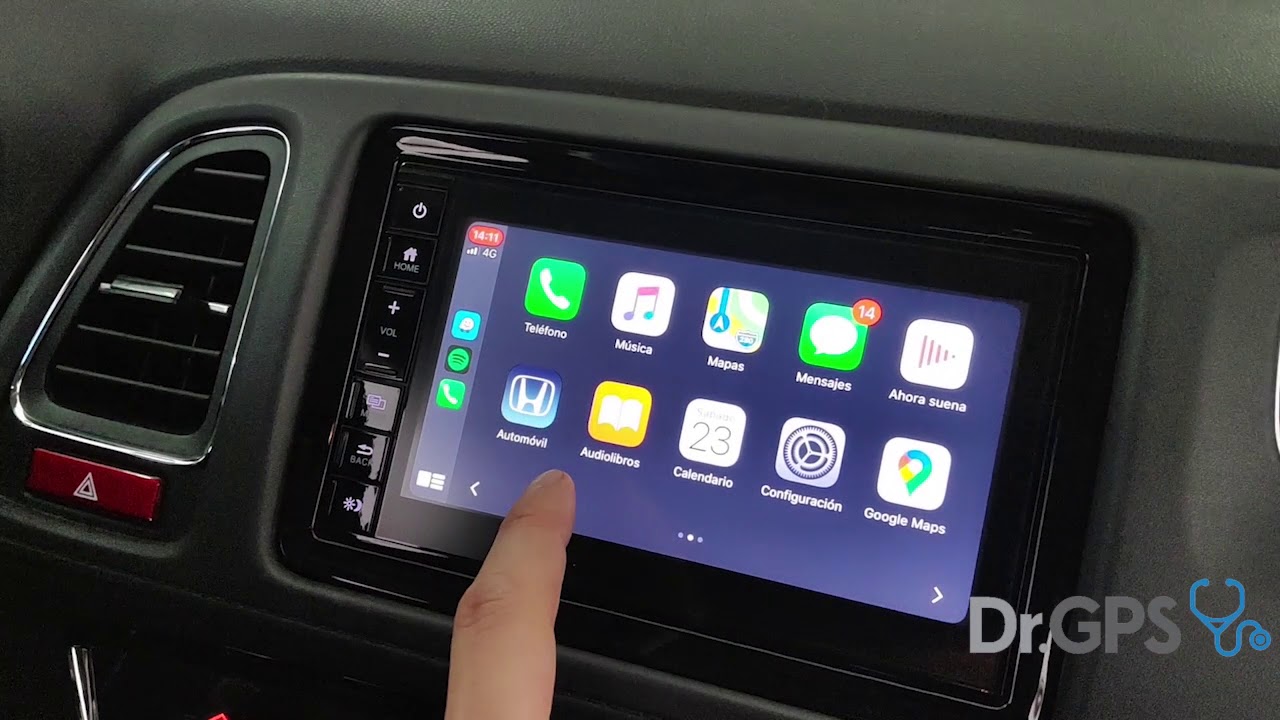 Honda HRV - Cambio de Equipo Nueva Generación Android Auto y CarPlay - Radio  Estereo Gps - YouTube
