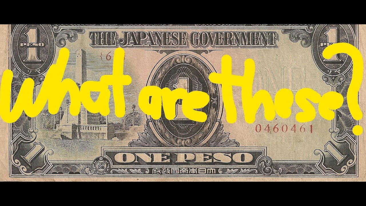 Episode 3: Why are there Japanese Government Pesos and how can you sell them on eBay?