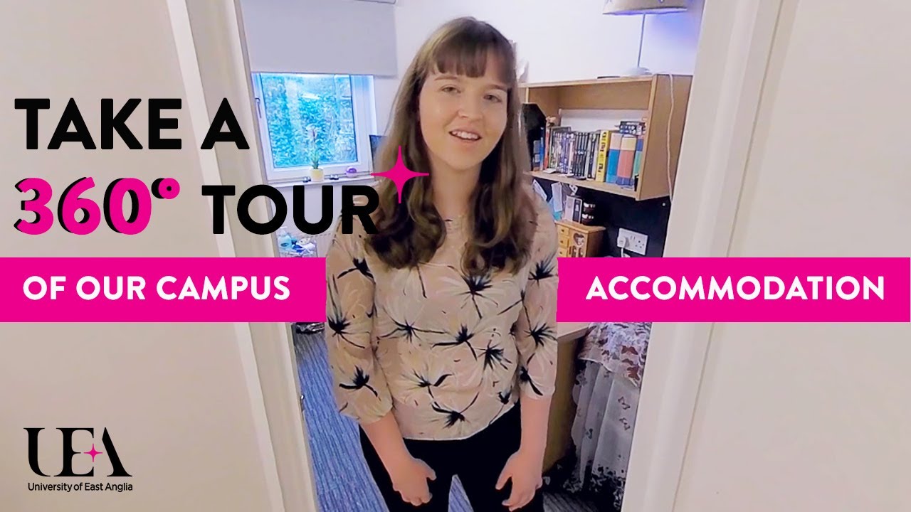 360 Tour of University Accommodation: The En Suite Village, UEA (2019)