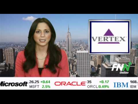 Vertex Pharmaceuticals (VRTX) shares are higher after the US Food and Drug Administration said the drug maker's hepatitis C drug treated successfully the majority of patients with the disease in less time than existing medicines, the AP reported. Vertex shares are up 10.7%, or $5.16, to $53.20.