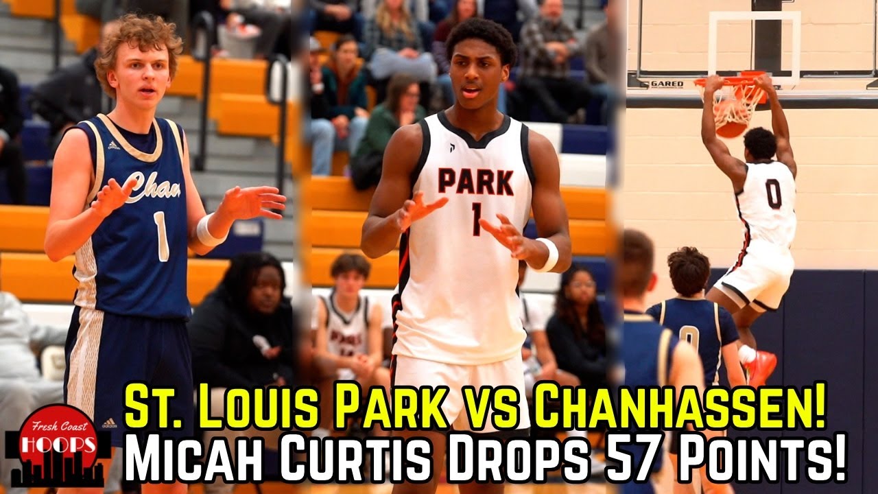 Micah Curtis Drops 57 Points! St. Louis Park And Chanhassen Go At It!