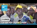 En guine la rue fte lancien prsident alpha cond  france 24