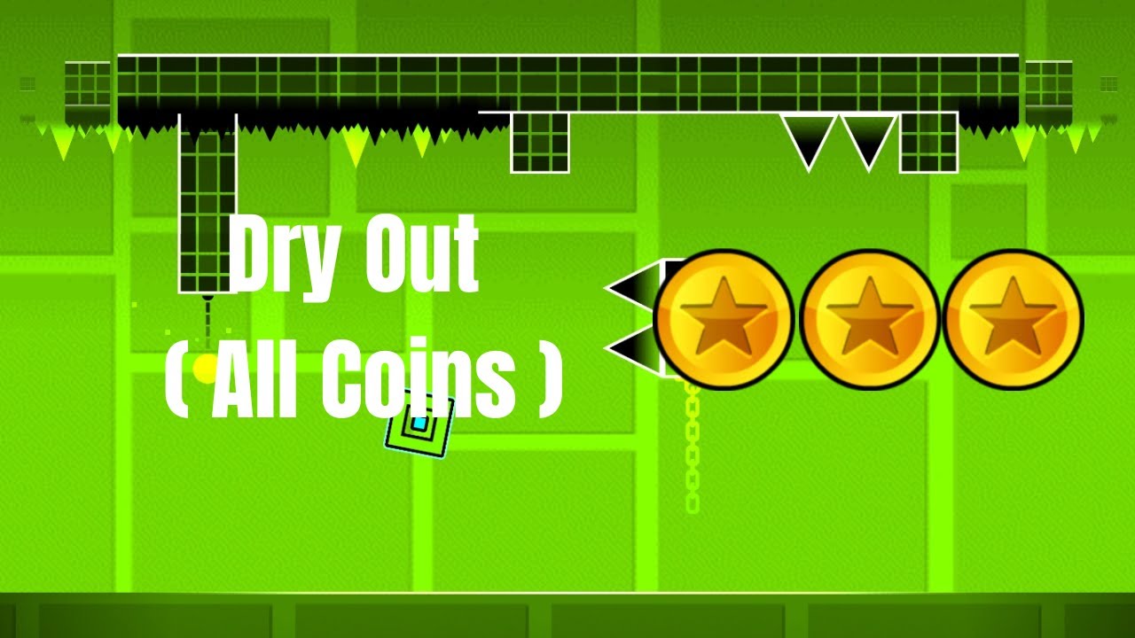 Geometry Dash Lite ( Parte 4 ) : Dry Out ( All Coins ) - YouTube