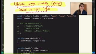 React Form Handling ⚛️ | Update State As Array with User Input ✍️ | React Tutorial