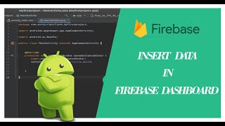 How to insert data in Firebase Dashboard