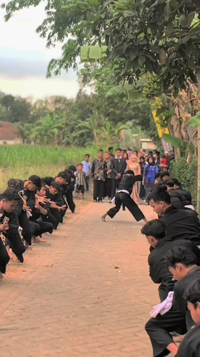 Begini Pernikahan dengan tema Pencaksilat PSHT #shorts #psht