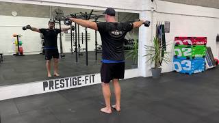 Dumbbell Lateral Raise demonstration