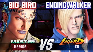 SF6 ▰ BIG BIRD (Marisa) vs ENDINGWALKER (Ed) ▰ High Level Gameplay