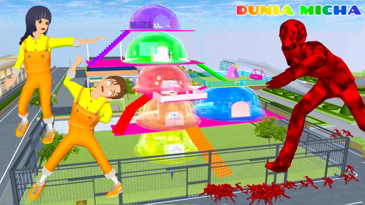 Yuta Mio Cari Peta Markas Zombie Lava Mau Makan Daging Yuta 😭Mio Berhasil Sembunyi |Sakura Simulator