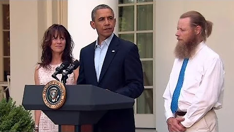 Bergdahl's parents speak at White House