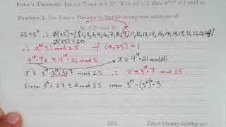 2.6 Euler's Theorem Practice 2