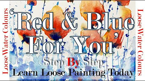 Simple Easy Watercolour To Try!