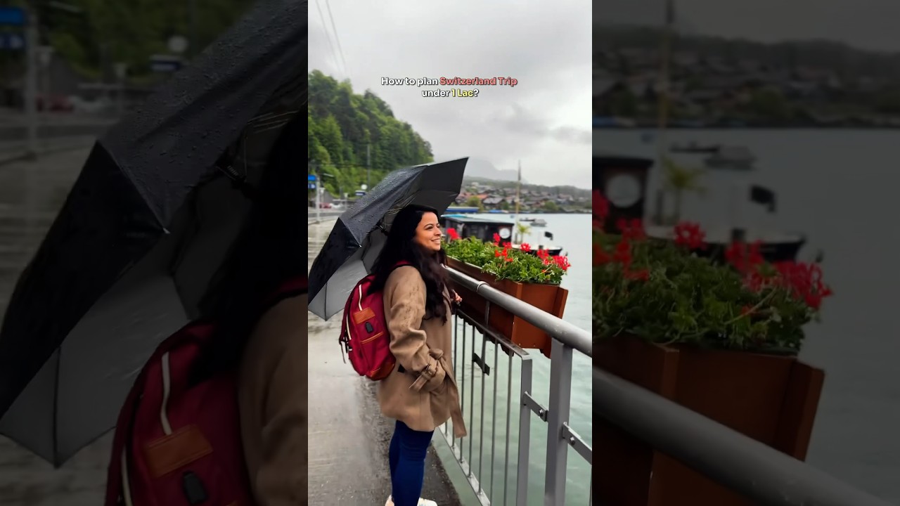 Switzerland trip under 1 lakh only | Detained Itinerary #shorts