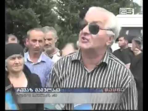 ხმაურიანი აქცია გაიმართა ბათუმის რკინიგზის ადმინისტრაციის შენობასთა