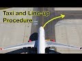 Taxi and Line Up! Explained by Captain Joe