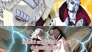 Isshiki Explains One Of His Eye Abilities Daikokuten - Isshiki Vs Kashin Koji