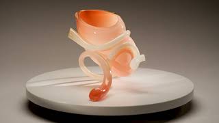 Elodie Holmes, Liquid Light Glass, blown glass and hot-sculpted glass