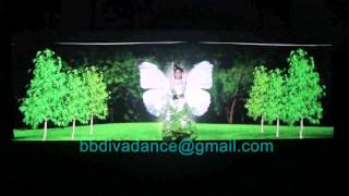 Projection Mapping dance BBdiva show for Ascendas